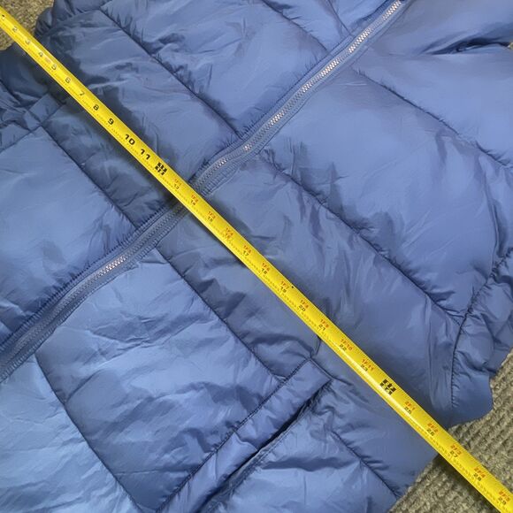 FP Movement Free People Womens Size Large In A Bubble Puffer Vest Blue NEW - Picture 11 of 15